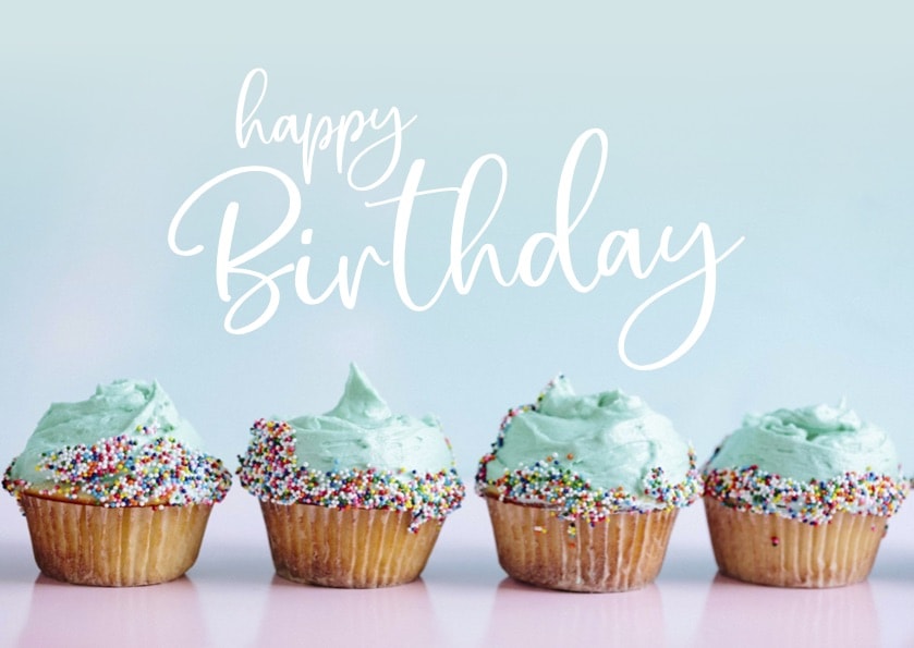 Happy Birthday (Cupcakes)